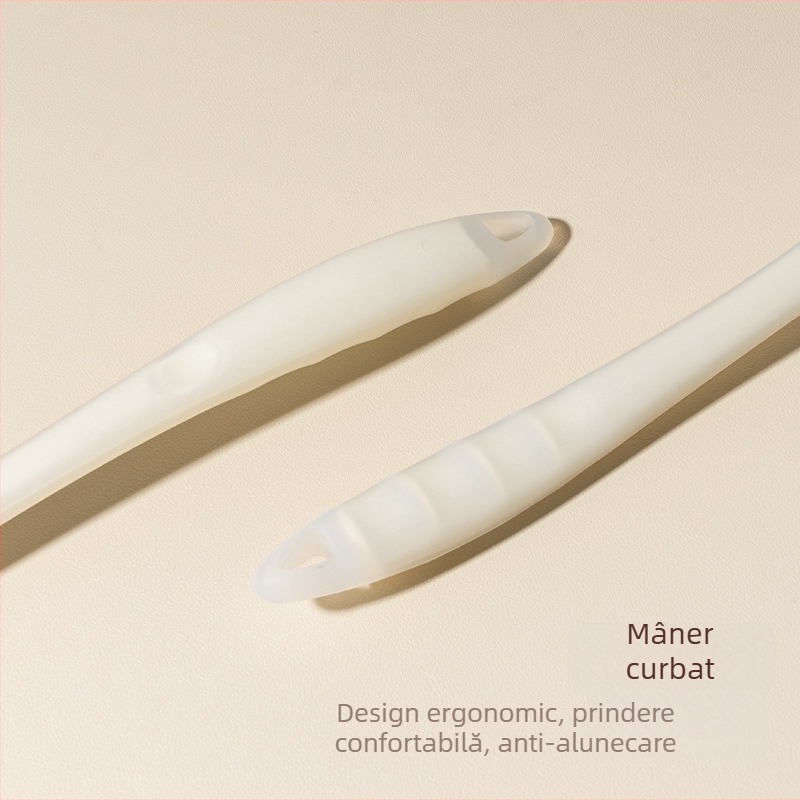 Set din silicon pentru gătit: spatule și linguri — antiaderent, rezistent la temperaturi înalte, antialunecare, protecție împotriva arsurilor, set complet de ustensile de bucătărie
