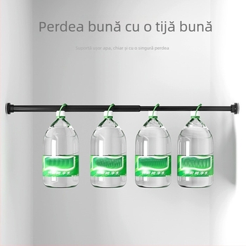 Set perdele de duș din PEVA impermeabil, cu montare magnetică fără găuri, pentru baie, fereastră, ușă și separator