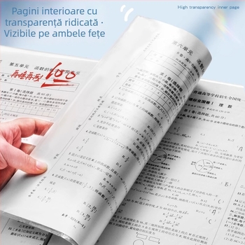 Dosar A4 pentru documente și foi de examen, din plastic, 30–100 de pagini, clemă 310, modelele 8900/8930/8940/8960/8980