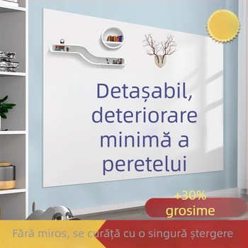 Autocolante detașabile pentru perete — tablă albă cu acțiune electrostatică pentru copii, tablă de scriere și desen