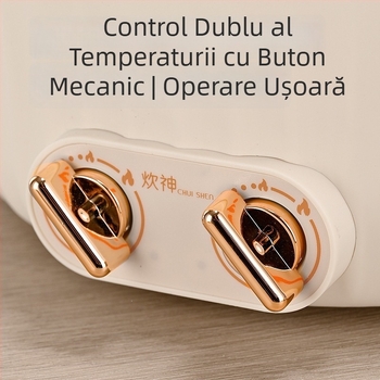 Tigaie electrică cu design suspendat, tigaie multifuncțională pentru gătit, încălzire pe ambele fețe pentru clătite, aparat electrocasnic de uz casnic