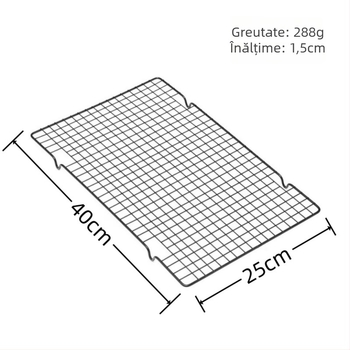 Grătar exterior robust și grilaj de răcire pentru biscuiți și patiserie – DIY pentru coacere și grill
