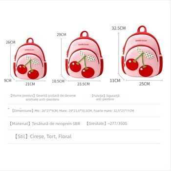 Ghiozdane pentru grădiniță pentru copii mai mari, unisex, drăguțe pentru băieți și fete, cu design anti-pierdere