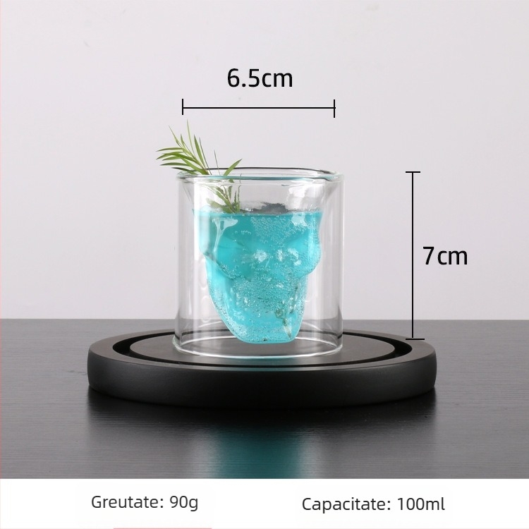 Capac din lemn afumat pentru bar, cocktailuri moleculare, instrument creativ pentru whisky și băuturi spirtoase, bilă de gheață rotundă și lemn aromatic