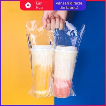 Motiv floare trompetă: set genți pentru pahare pentru pahare de unică folosință și pahare cu două pahare; suporturi din plastic pentru pahare; suport de pahare din pulpă; suport din plastic pentru pahar; geantă din țesătură nețesută; geantă din piele pentr