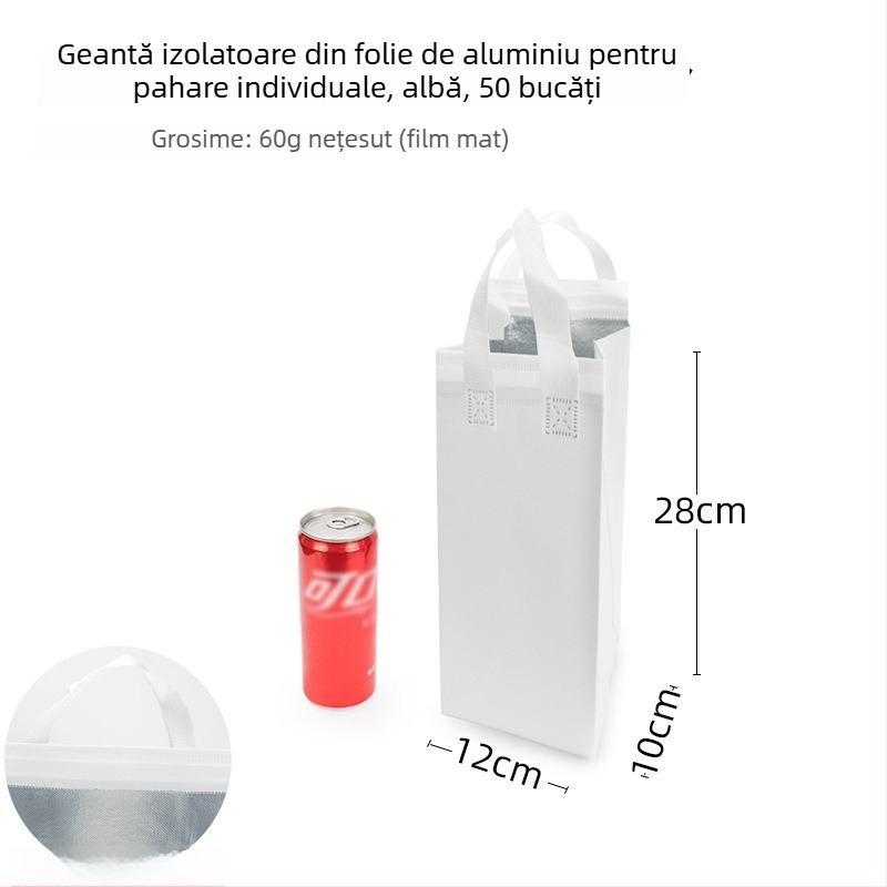 Motiv floare trompetă: set genți pentru pahare pentru pahare de unică folosință și pahare cu două pahare; suporturi din plastic pentru pahare; suport de pahare din pulpă; suport din plastic pentru pahar; geantă din țesătură nețesută; geantă din piele pentr
