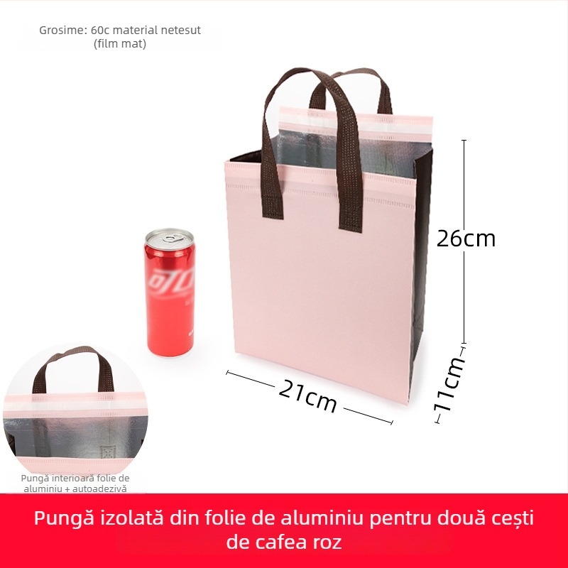 Motiv floare trompetă: set genți pentru pahare pentru pahare de unică folosință și pahare cu două pahare; suporturi din plastic pentru pahare; suport de pahare din pulpă; suport din plastic pentru pahar; geantă din țesătură nețesută; geantă din piele pentr