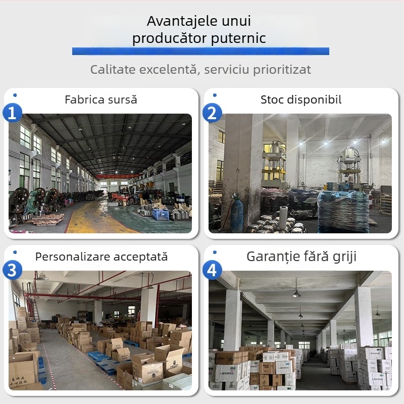 Tigaie din oțel inoxidabil 304, netencuită, cu fund plat, pentru bucătărie casnică, prăjire friptură