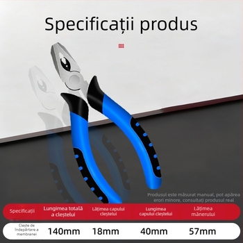 Accesorii pentru purificatorul de apă: clește pentru îndepărtarea filmului, clește multifuncțional pentru dezizolarea cablurilor și tăierea țevilor, cheie cu bandă antiderapantă