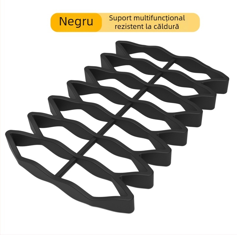 Covoraș din silicon termorezistent, anti-derapant pentru bucătărie, bază de masă multifuncțională