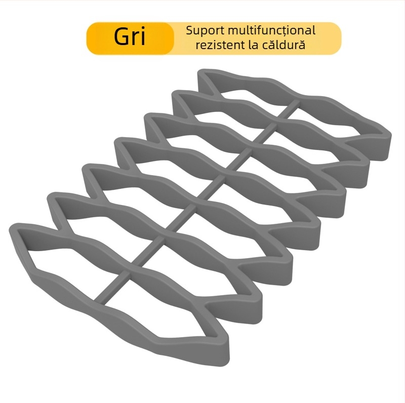 Covoraș din silicon termorezistent, anti-derapant pentru bucătărie, bază de masă multifuncțională