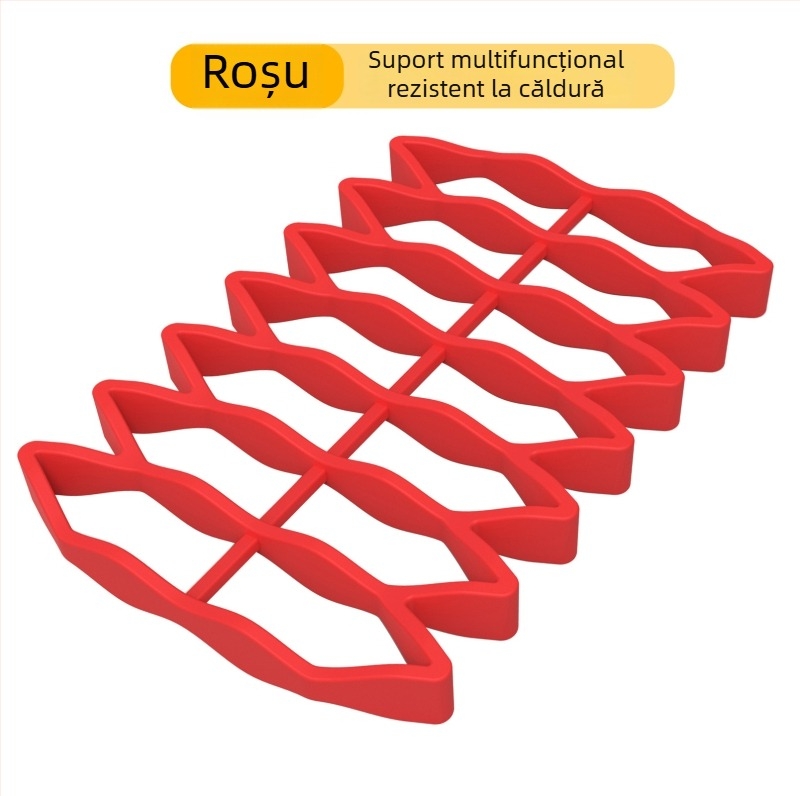 Covoraș din silicon termorezistent, anti-derapant pentru bucătărie, bază de masă multifuncțională