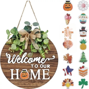 Fundă pătrată personalizată - pandantiv handmade DIY pentru decorul bradului și ghirlandă de Crăciun