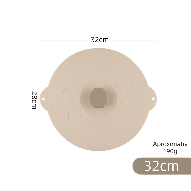 Capac universal pentru bol din silicon – sigilat, menține prospețimea, anti-stropire, potrivit pentru cuptorul cu microunde
