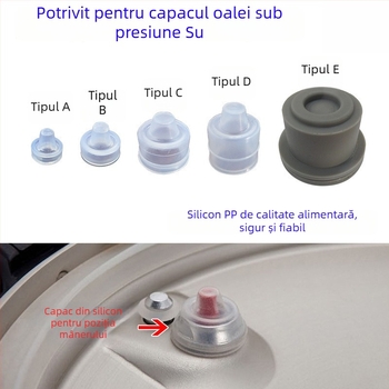 Accesorii pentru oală sub presiune Midea/Supor: supapă plutitoare, garnitură de capac, nucleu de valvă auto-blocant și inel mic de cauciuc
