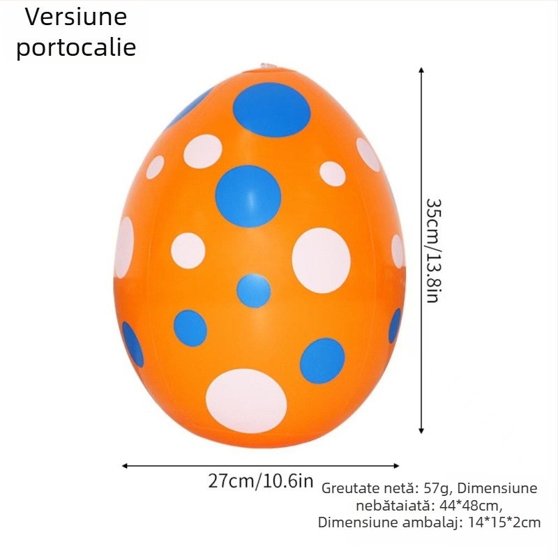 Ouă de Paște gonflabile – decorațiuni pentru exterior, jucării pentru copii pentru curte, gazon și grădină
