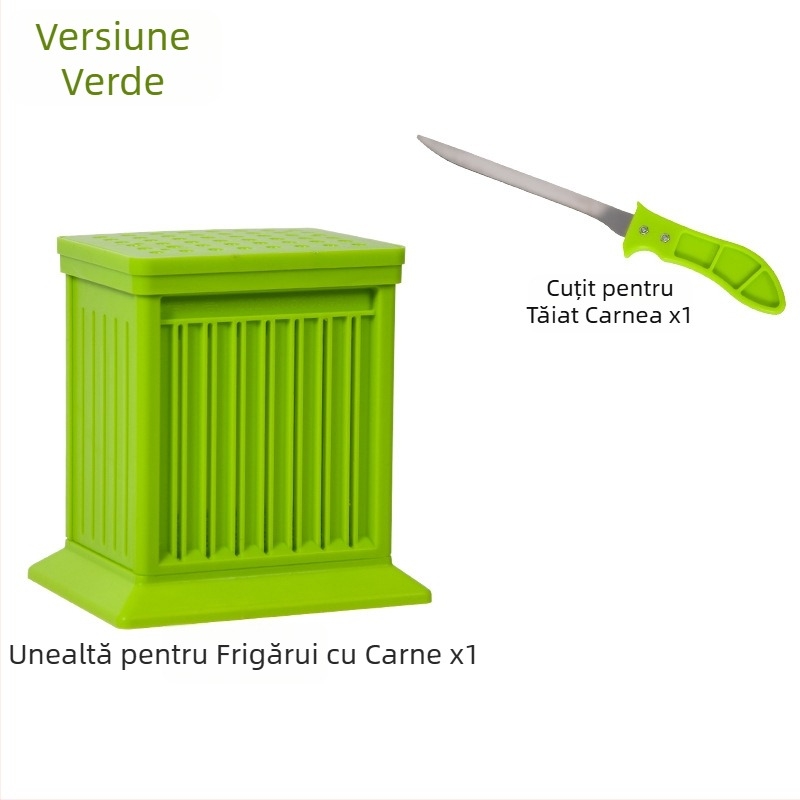 Unealtă de înșirare la grătar, model nou, potrivită pentru chifteluțe și cârnați, menține mâinile curate