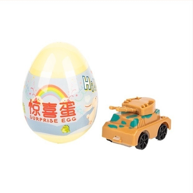 Ouă de Paște din plastic cu capac deschis – set de jucării Gashapon pentru copii, decor de petrecere
