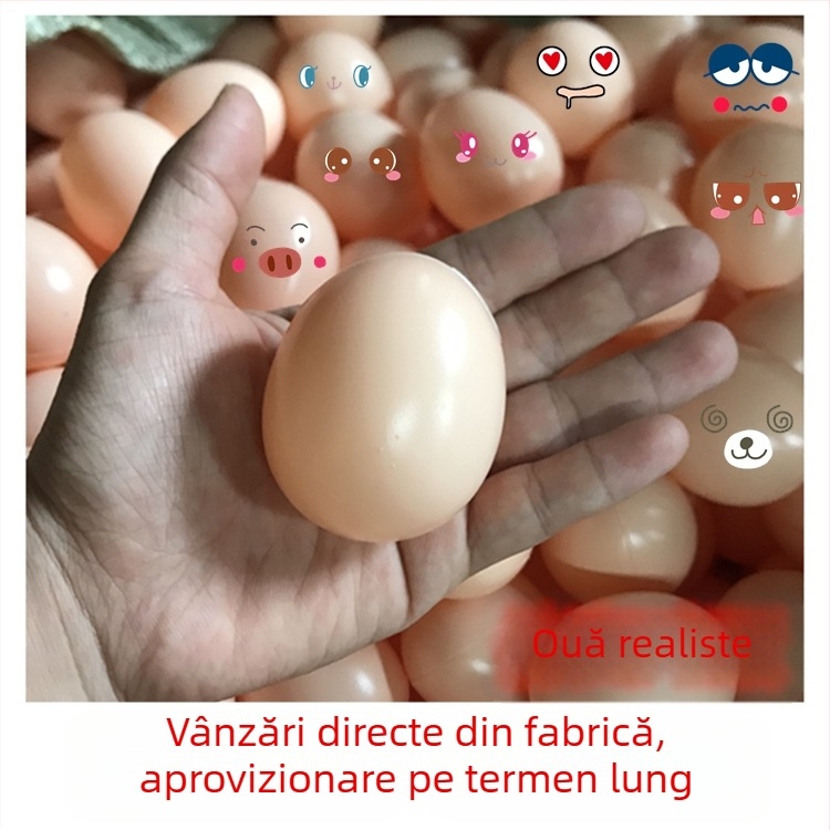 Ouă de Paște realiste, lucrate manual, pentru copii din grădiniță – cadou, decor pentru casă și petreceri, accesorii suspendate creative