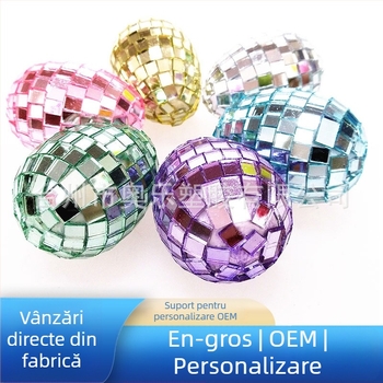 Ou de Paște din burete și plastic cu strasuri – dimensiuni 4, 6 și 8 cm