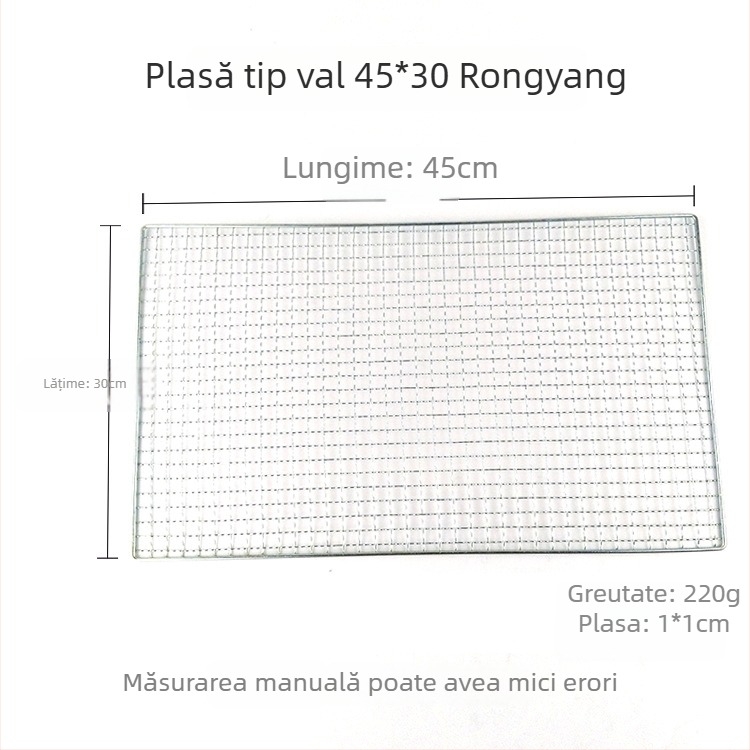 Rongyang Plasă de Fier pentru Grătar, Pătrată, Electroplacată, pentru Grătar în Aer Liber