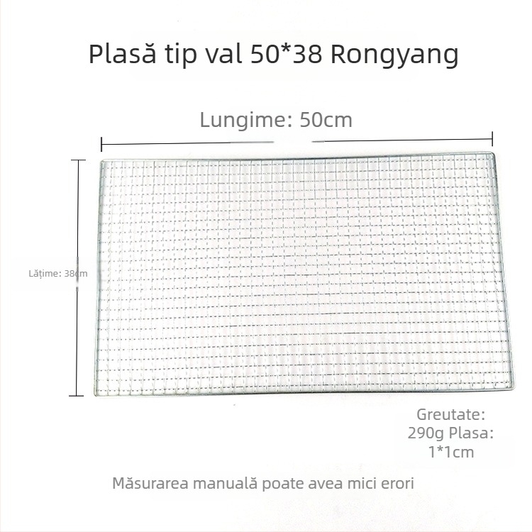 Rongyang Plasă de Fier pentru Grătar, Pătrată, Electroplacată, pentru Grătar în Aer Liber
