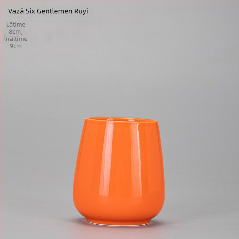 Accesorii ceramice pentru ceremonia ceaiului — Ceainic cu mâner, ceainic de servire, cești de ceai, ceșcă de spălare a ceaiului, recipient pentru ceai, ceașcă cu mâner lateral, ceașcă de echitate, aparat de preparare a ceaiului