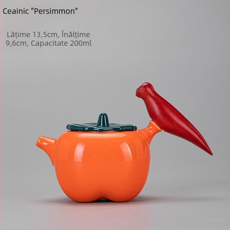 Accesorii ceramice pentru ceremonia ceaiului — Ceainic cu mâner, ceainic de servire, cești de ceai, ceșcă de spălare a ceaiului, recipient pentru ceai, ceașcă cu mâner lateral, ceașcă de echitate, aparat de preparare a ceaiului