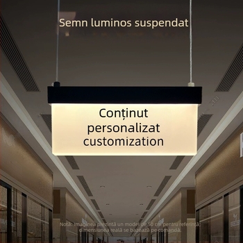 Set de semne luminoase pentru traseu de siguranță în mall: toaletă, ieșire, ghid de lift, numerele de ușă și încăperilor