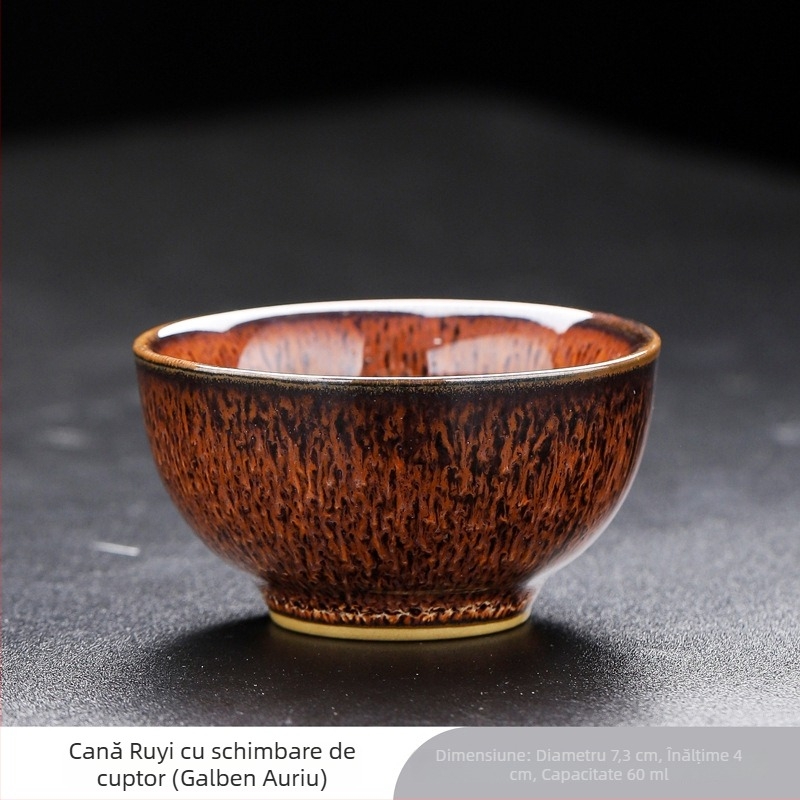 2023 nou model Jun Kiln Jianzhan ceramic cești de ceai – set Gongfu, cu cești mici