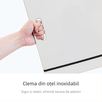 Tablă albă impermeabilă cu două fețe pentru studenți, ușor de șters, portabilă pentru schițe