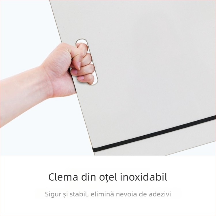 Tablă albă impermeabilă cu două fețe pentru studenți, ușor de șters, portabilă pentru schițe