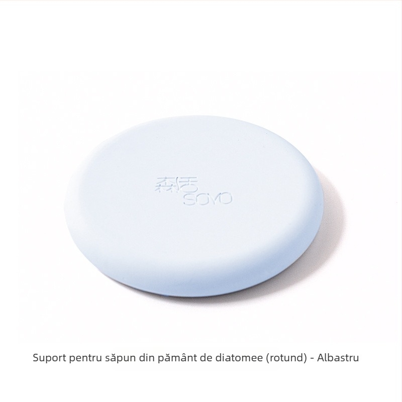 Recipient de săpun din diatomit, suport absorbant pentru baie, organizator pentru chiuvetă, personalizabil