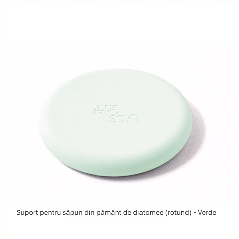 Recipient de săpun din diatomit, suport absorbant pentru baie, organizator pentru chiuvetă, personalizabil