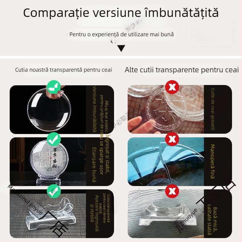 Suport Pu'er pentru discuri de ceai, raft pentru frunze de ceai, expoziție din lemn masiv, cutie pentru discuri de ceai Pu'er, protecție împotriva prafului, cutie de depozitare a ceaiului