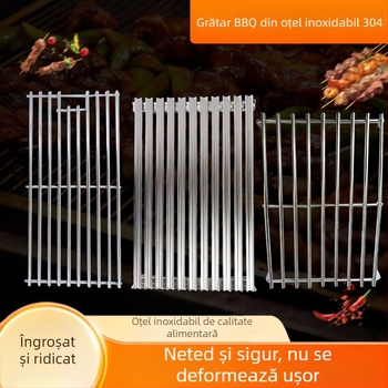 Plasă din oțel inoxidabil 304 cu găuri pătrate pentru grătar în aer liber, suport de grătar, scurgere grăsimi și prăjit, personalizabil