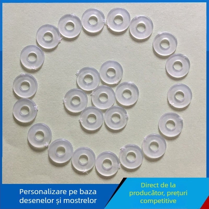 Garnitură plată din PVC, suport de fixare anti-alunecare cu amortizare a șocurilor, etanșare rezistentă la uzură pentru electrocasnice