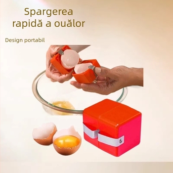 Deschizător portabil pentru ouă, instrument manual pentru spargerea ouălor, tel de bucătărie