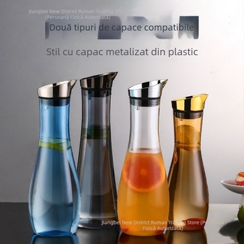 Carafă din plastic pentru apă și suc, carafă PC pentru bar, carafă de limonadă din acril pentru restaurante