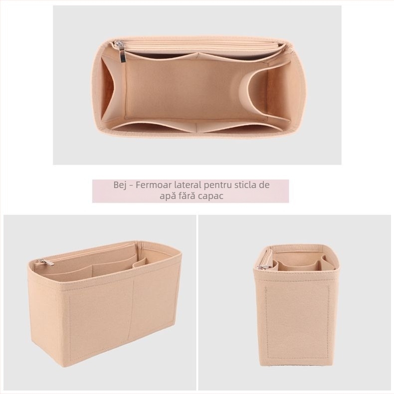 Inserție pentru genți Kappa Tote: organizator pentru căptușeală, buzunar de depozitare, inserție ultraușoară pentru modelarea interiorului