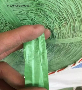 Șnur din plastic reciclat pentru legare, sfoară de nylon pentru ambalare, șnur de legare cu un singur strat