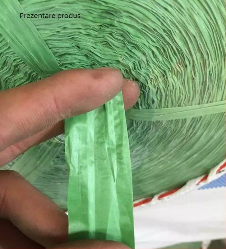 Șnur din plastic reciclat pentru legare, sfoară de nylon pentru ambalare, șnur de legare cu un singur strat