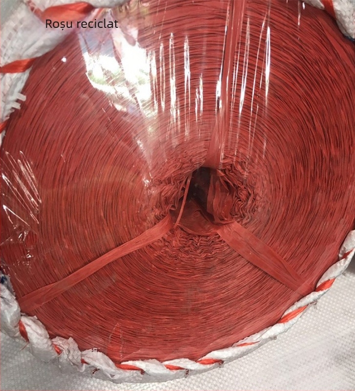 Șnur din plastic reciclat pentru legare, sfoară de nylon pentru ambalare, șnur de legare cu un singur strat