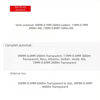Bandă automată pentru ambalare 8×0,5 mm, bandă transparentă PP, bandă de legare cu topire la cald, material nou