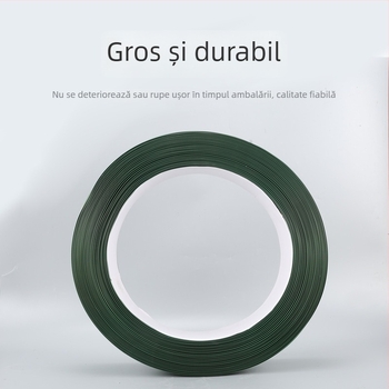 Bandă de legare PP, verde, rezistentă, clasă industrială, tracțiune 800 kg, nouă