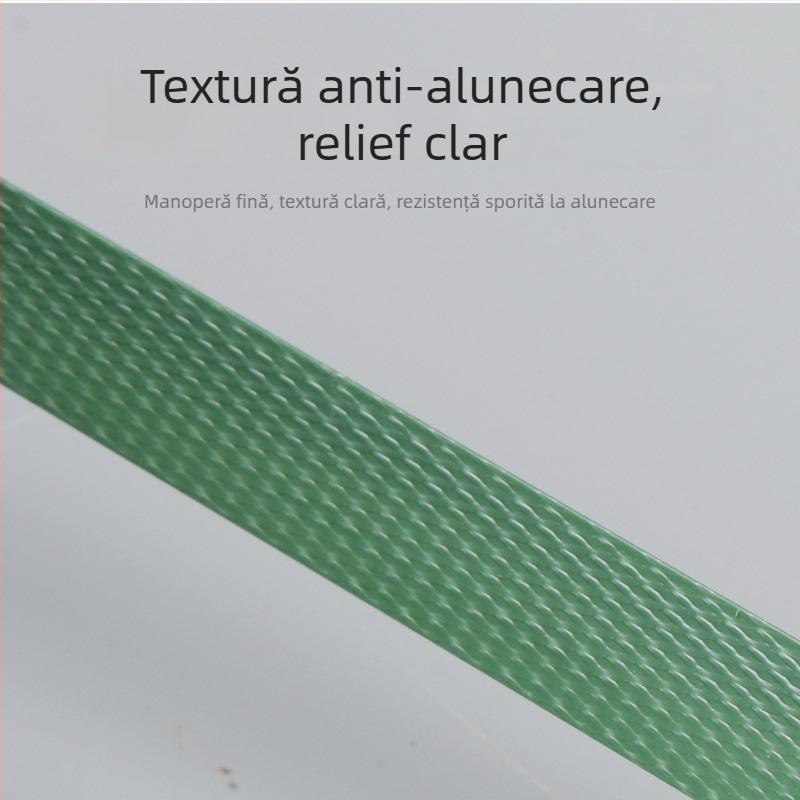 Bandă de legare PP, verde, rezistentă, clasă industrială, tracțiune 800 kg, nouă