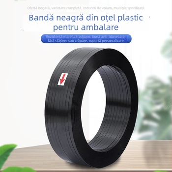 Bandă PET pentru ambalare manuală, 1,2 mm, nucleu 406 mm