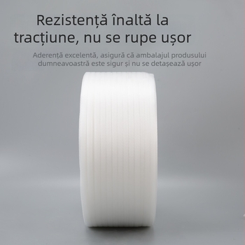 Bandă de ambalare PP transparentă pentru mașini de ambalat