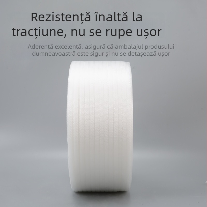 Bandă de ambalare PP transparentă pentru mașini de ambalat