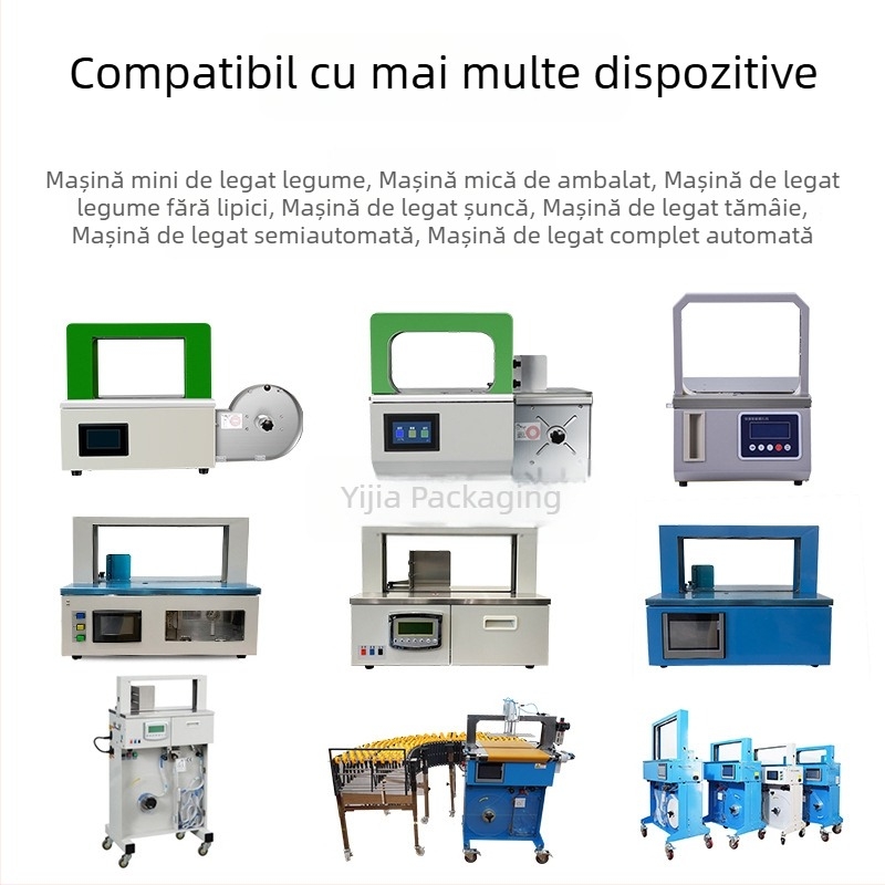 OPP bandă de legare transparentă, fără adeziv, topire la cald, pentru mașini automate de ambalare